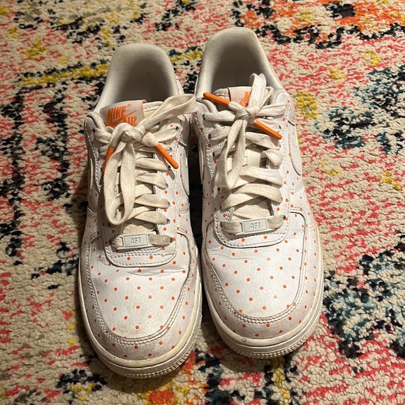polka dot air force 1